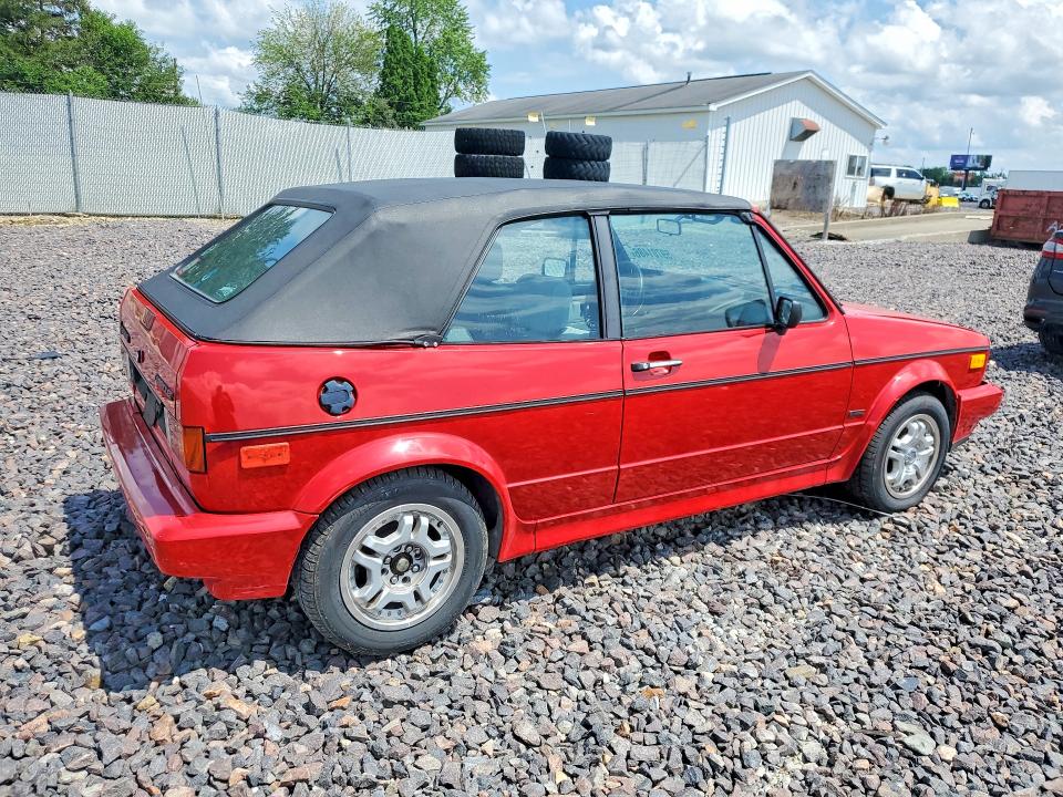 Photo 3 from auction – 1990 VOLKSWAGEN CABRIOLET with VIN WVWCB5157LK010435