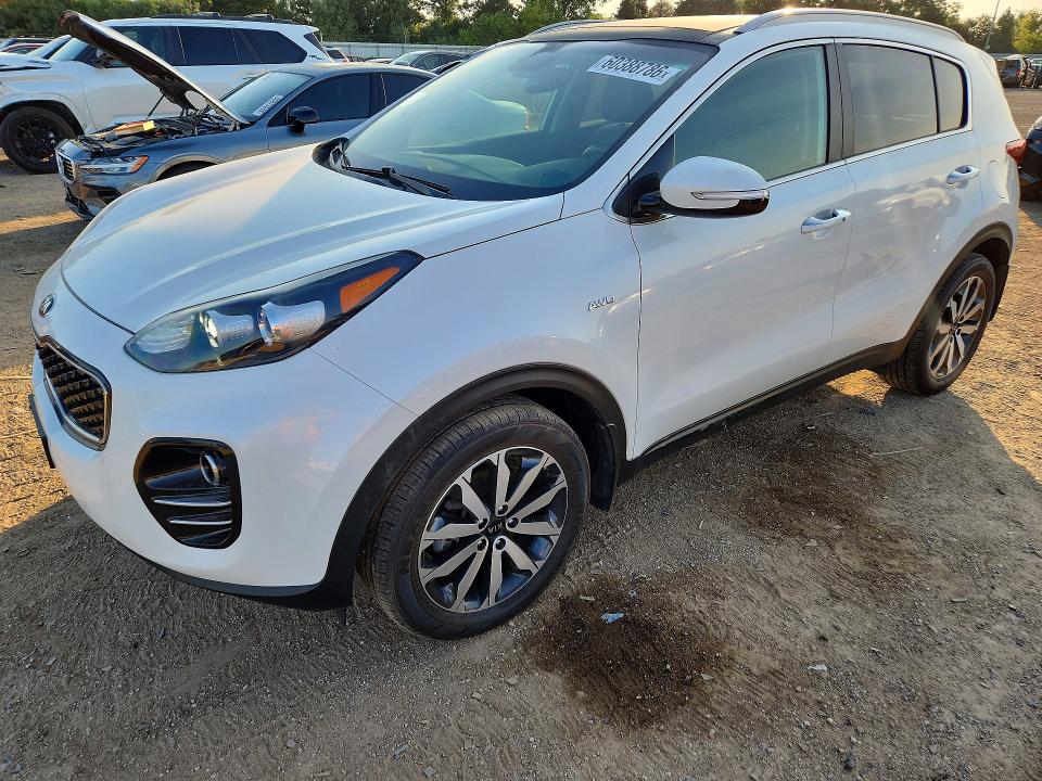 Photo 1 from auction – 2017 KIA SPORTAGE with VIN KNDPNCAC5H7220988