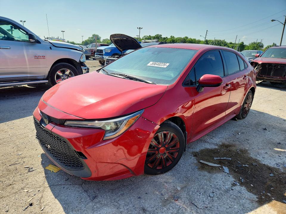 TOYOTA COROLLA 2021 with VIN JTDEPMAE1MJ172203 - Photo from auction