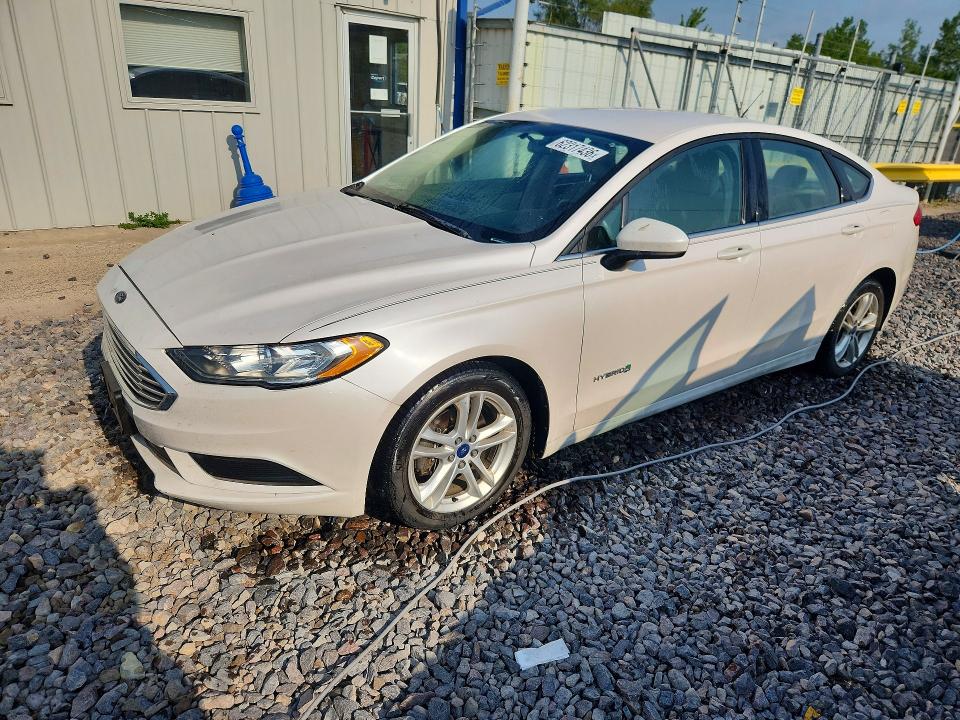 Photo 1 from auction – 2018 FORD FUSION with VIN 3FA6P0LU1JR227502