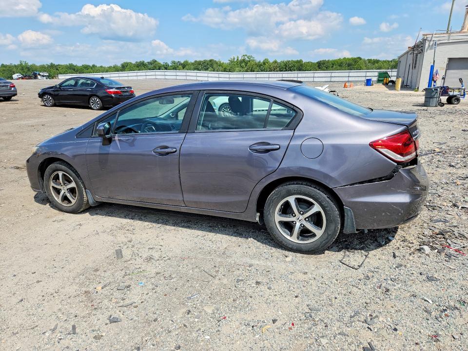 Photo 2 from auction – 2015 HONDA CIVIC with VIN 19XFB2F78FE036698
