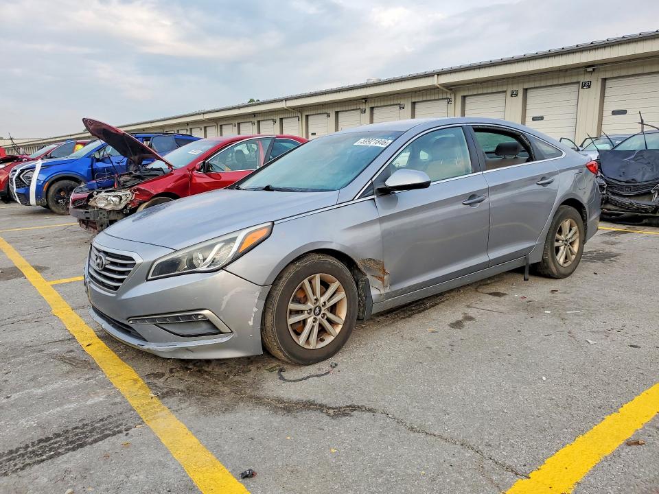 HYUNDAI SONATA 2015 with VIN 5NPE24AF7FH222797 - Photo from auction