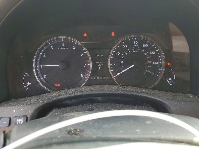 Photo 9 from auction – 2013 LEXUS GS with VIN JTHCE1BLXD5014880