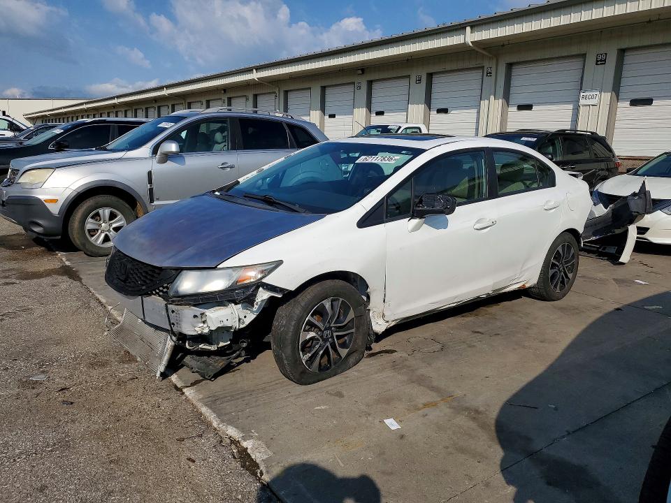 HONDA CIVIC 2014 with VIN 19XFB2F86EE037355 - Photo from auction