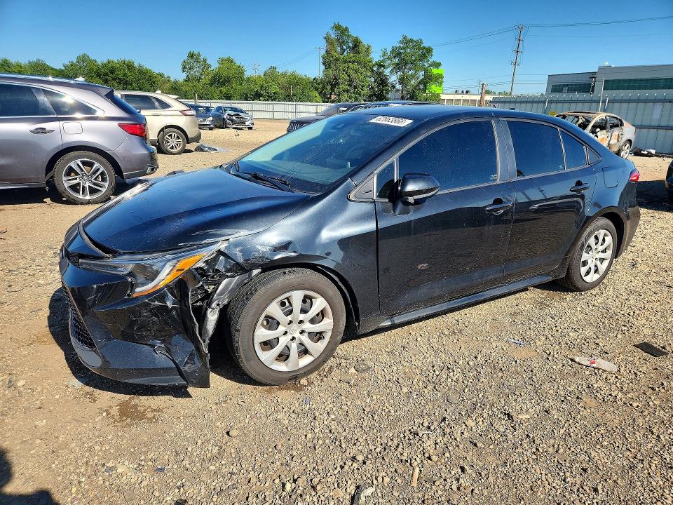 TOYOTA COROLLA 2021 with VIN 5YFEPMAE9MP215309 - Photo from auction