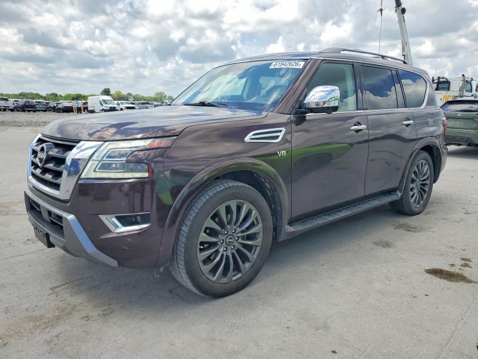 NISSAN ARMADA 2021 with VIN JN8AY2DB1M9793173 - Photo from auction