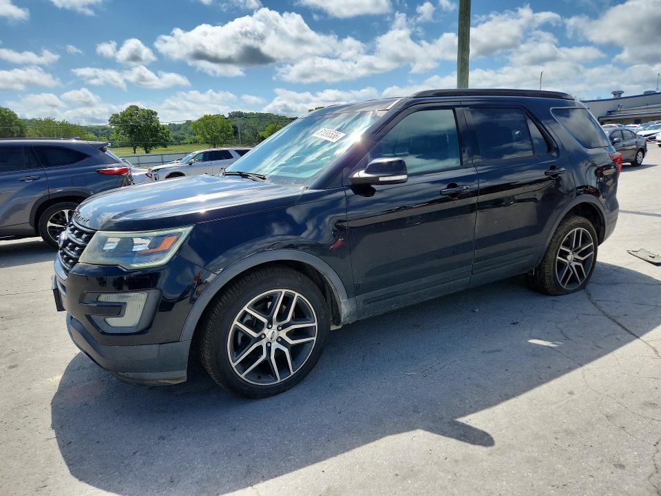 FORD EXPLORER 2017 with VIN 1FM5K8GT3HGB21764 - Photo from auction