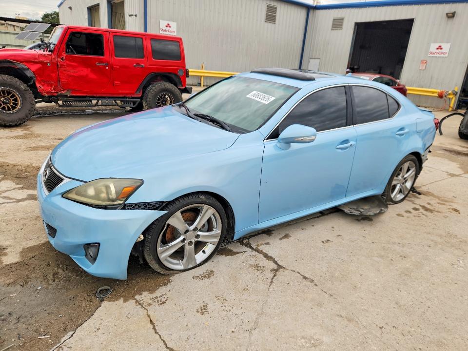 LEXUS IS 2011 with VIN JTHBF5C21B5154609 - Photo from auction