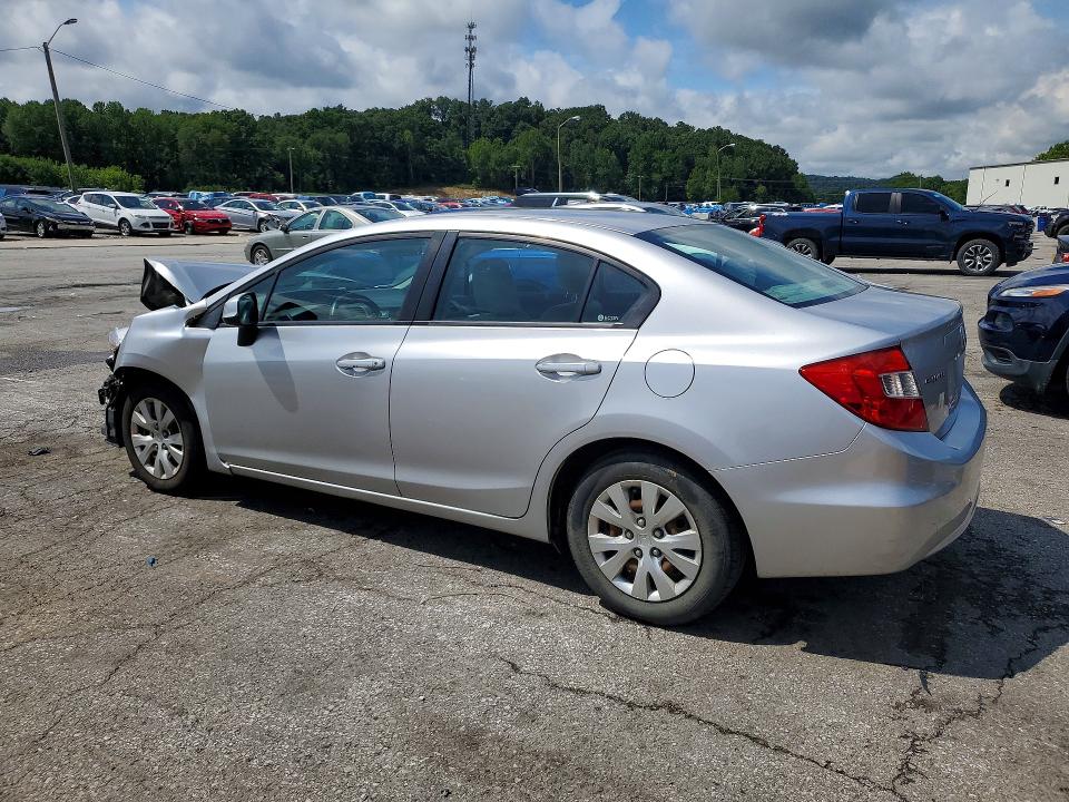 Photo 2 from auction – 2012 HONDA CIVIC with VIN 19XFB2F5XCE013093