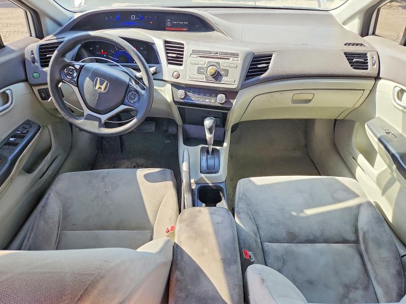 Photo 8 from auction – 2012 HONDA CIVIC with VIN 19XFB2F57CE040462