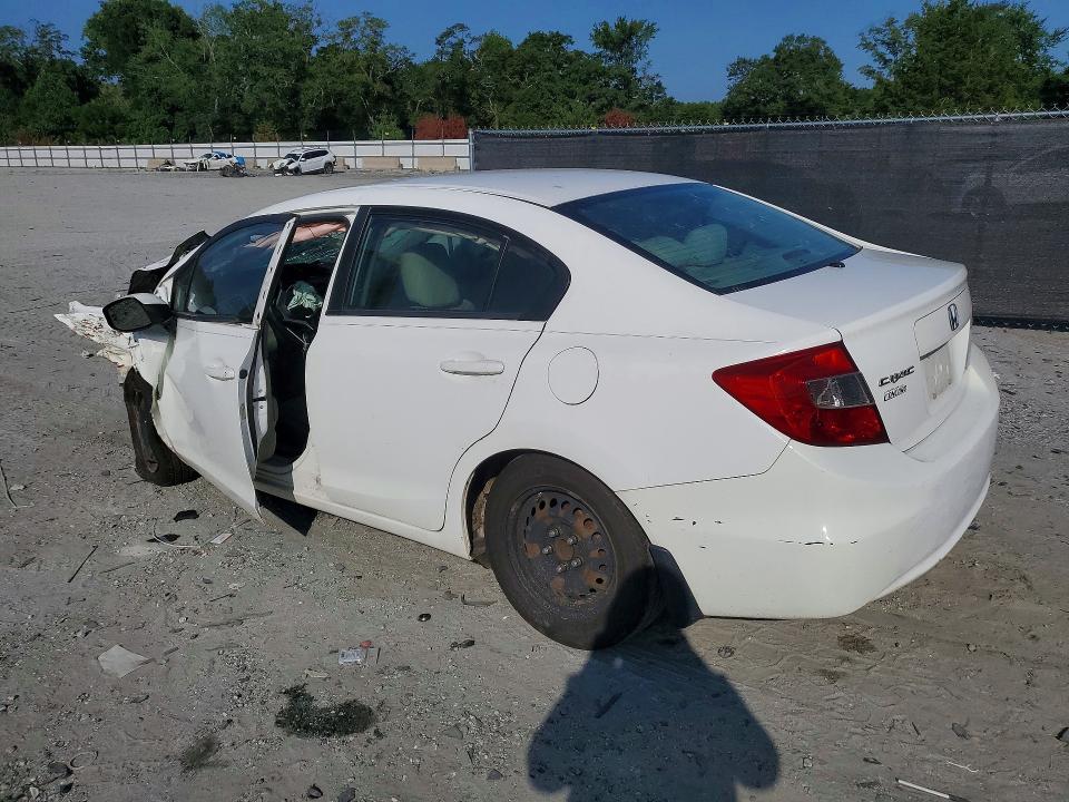 Photo 2 from auction – 2012 HONDA CIVIC with VIN 19XFB2F55CE108256