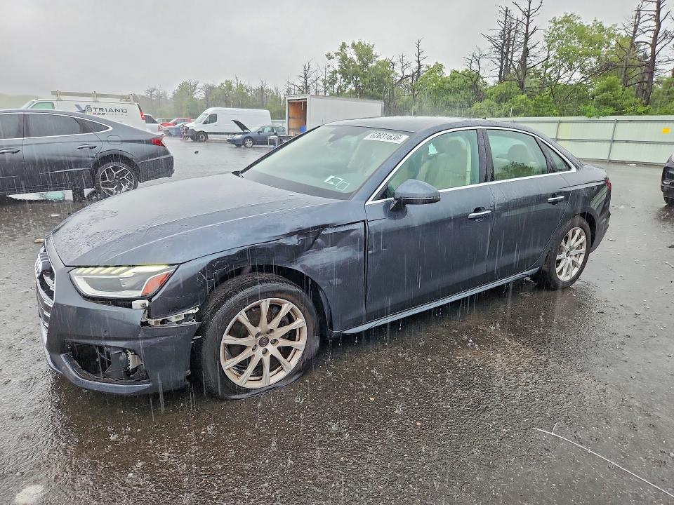 AUDI A4 2023 with VIN WAUABAF48PN021493 - Photo from auction