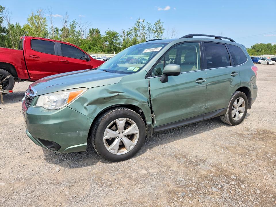 SUBARU FORESTER 2014 with VIN JF2SJAJCXEH443433 - Photo from auction