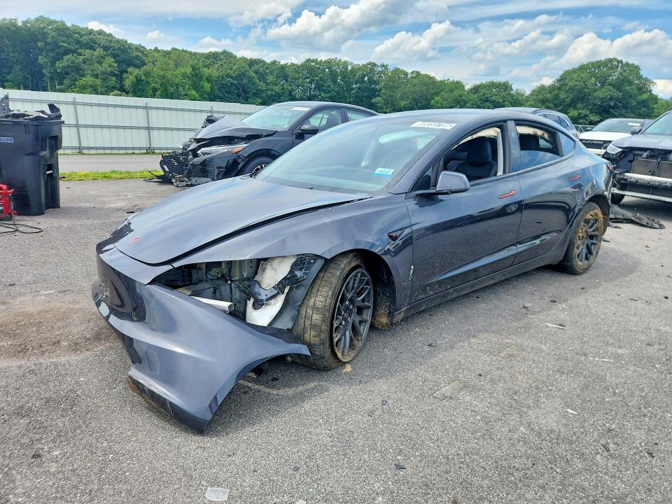 TESLA MODEL 3 2024 with VIN 5YJ3E1EA7RF727706 - Photo from auction