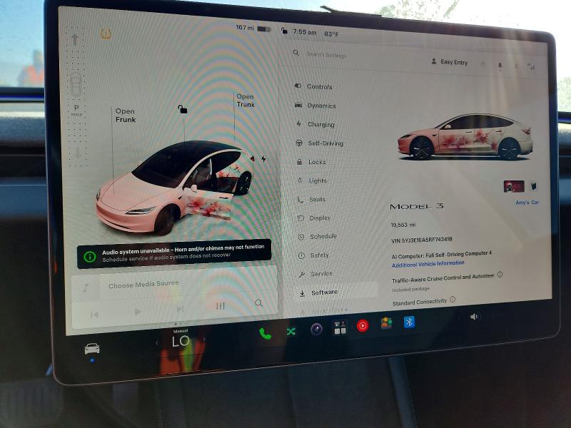Photo 9 from auction – 2024 TESLA MODEL 3 with VIN 5YJ3E1EA5RF743418