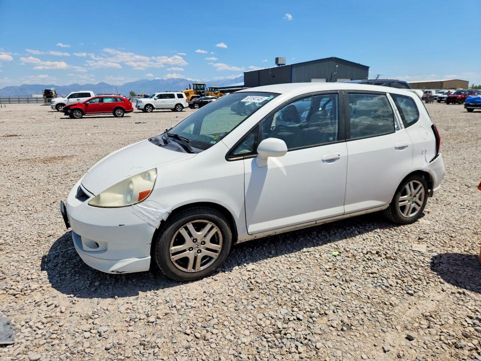 HONDA FIT 2007 with VIN JHMGD38667S016150 - Photo from auction