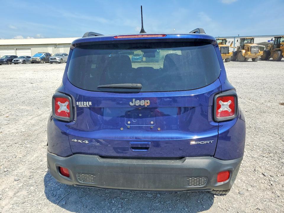 Photo 6 from auction – 2018 JEEP RENEGADE with VIN ZACCJBAB1JPJ42162