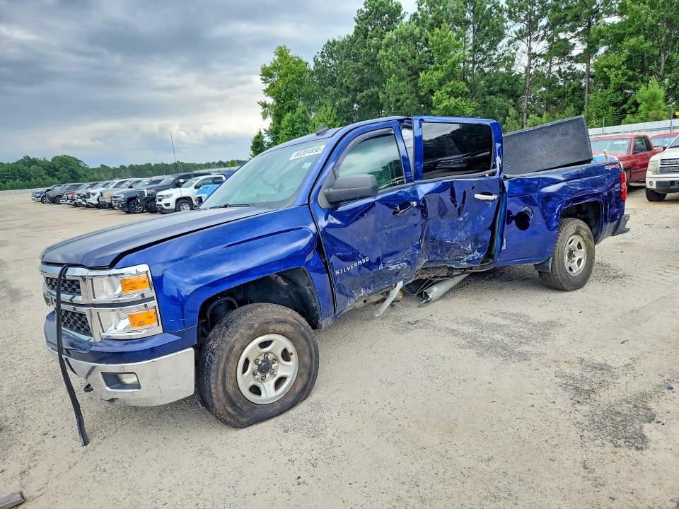 CHEVROLET SILVERADO 2014 with VIN 3GCUKREC9EG145639 - Photo from auction