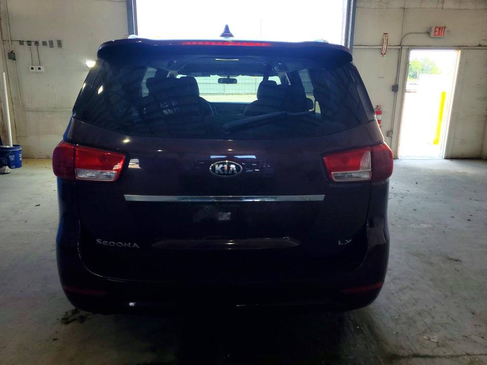Photo 6 from auction – 2016 KIA SEDONA with VIN KNDMB5C17G6124092