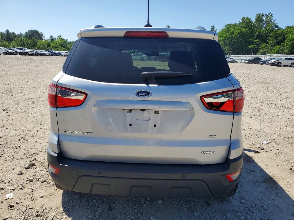 Photo 6 from auction – 2020 FORD ECOSPORT with VIN MAJ6S3GL5LC360766