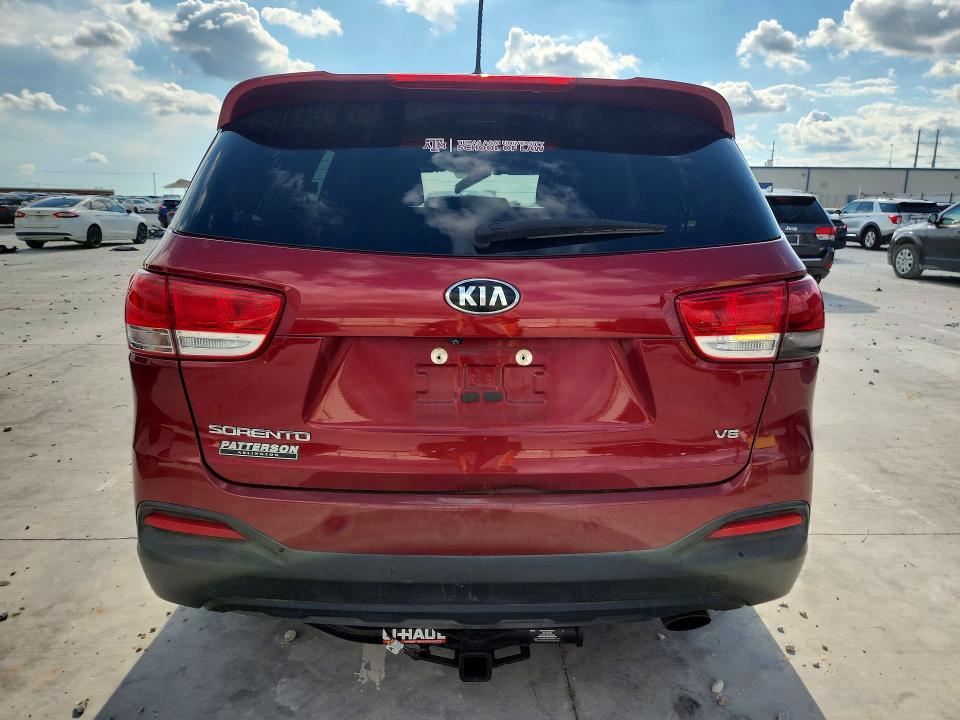 Photo 6 from auction – 2017 KIA SORENTO with VIN 5XYPG4A55HG207372