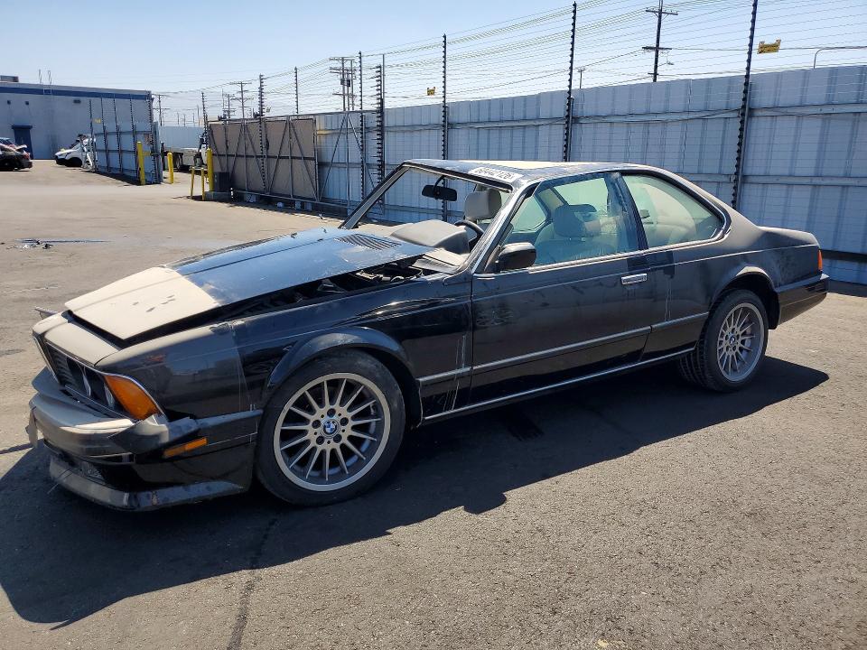 BMW 635 1988 with VIN WBAEC8413J3267418 - Photo from auction