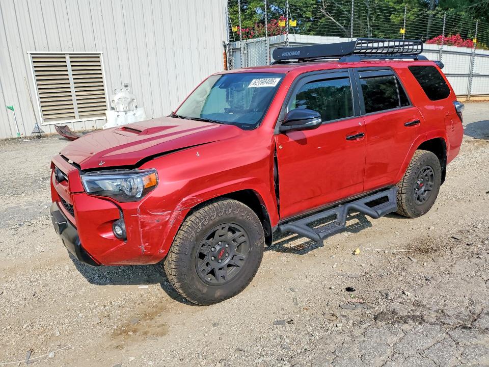 TOYOTA 4RUNNER 2021 with VIN JTEHU5JR3M5916712 - Photo from auction