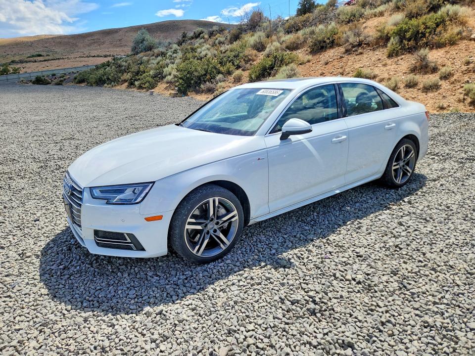 AUDI A4 2018 with VIN WAUENAF49JN002354 - Photo from auction
