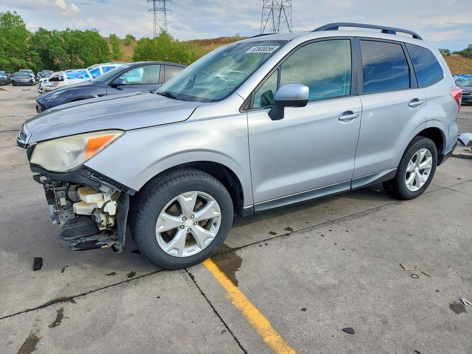 SUBARU FORESTER 2014 with VIN JF2SJAEC8EH557005 - Photo from auction