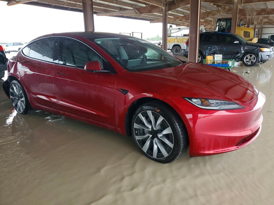 Photo 4 from auction – 2025 TESLA MODEL 3 with VIN 5YJ3E1EA3SF076614