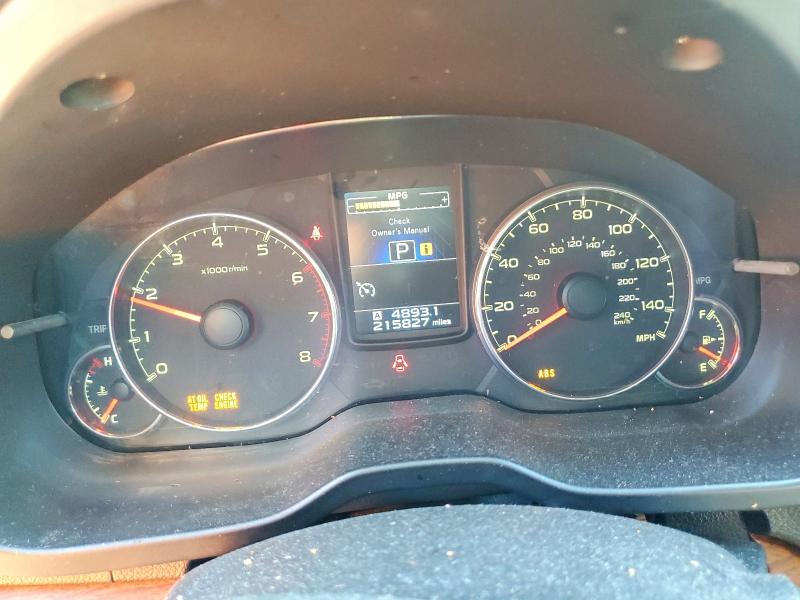 Photo 9 from auction – 2014 SUBARU OUTBACK with VIN 4S4BRBMC3E3204419