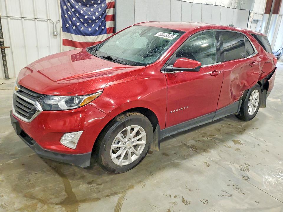 CHEVROLET EQUINOX 2020 with VIN 3GNAXUEV5LS619726 - Photo from auction