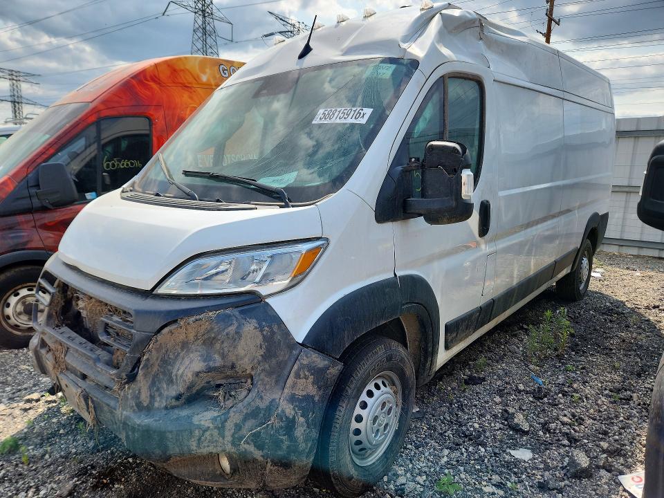 RAM PROMASTER 2500 2024 with VIN 3C6LRVDG5RE149507 - Photo from auction