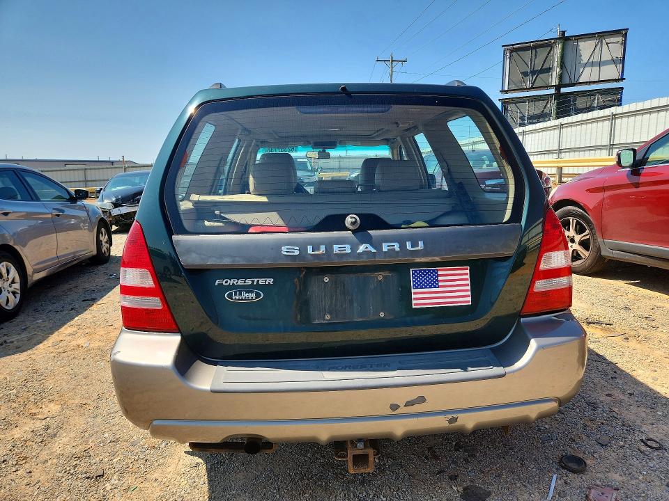 Photo 6 from auction – 2005 SUBARU FORESTER with VIN JF1SG67695H727704