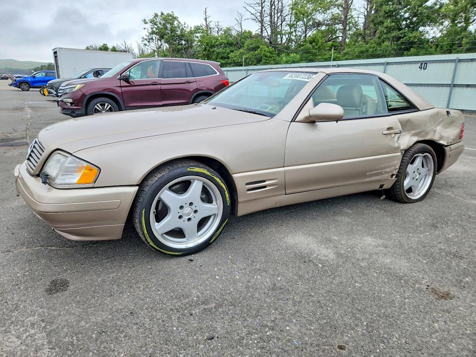 MERCEDES-BENZ SL 2000 with VIN WDBFA68F8YF191497 - Photo from auction