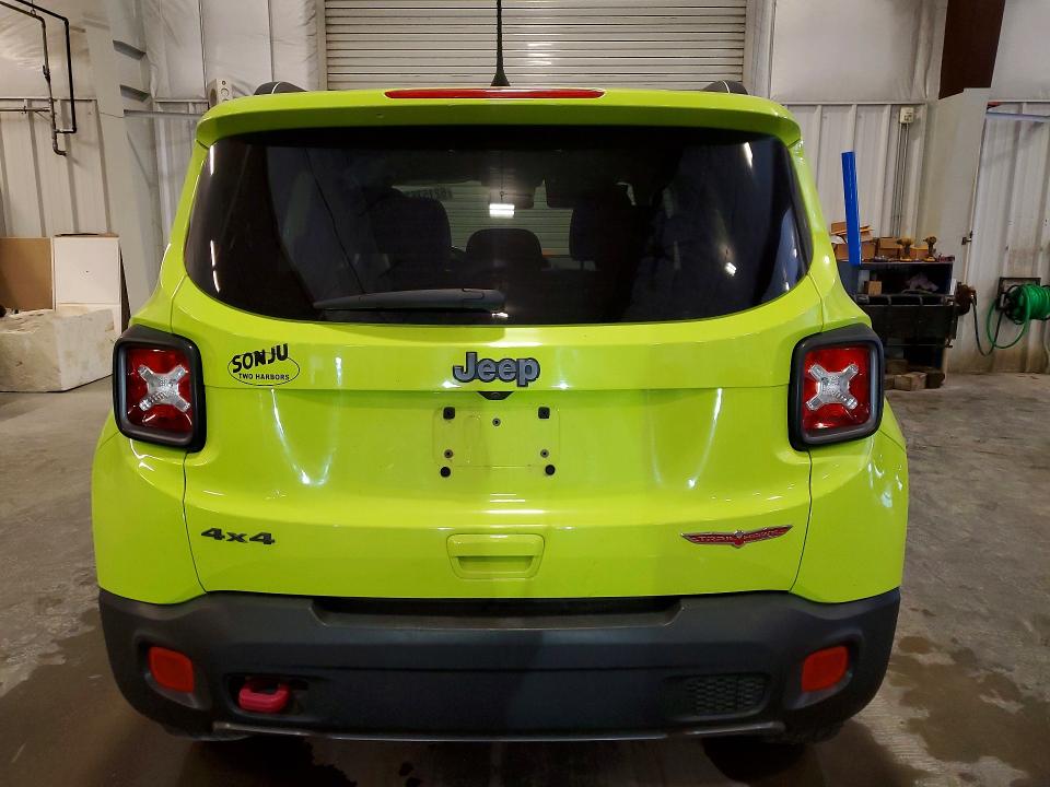 Photo 6 from auction – 2018 JEEP RENEGADE with VIN ZACCJBCB2JPH86737