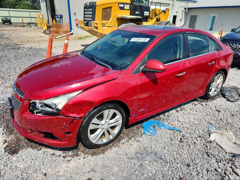 CHEVROLET CRUZE 2011 with VIN 1G1PH5S98B7230551 - Photo from auction