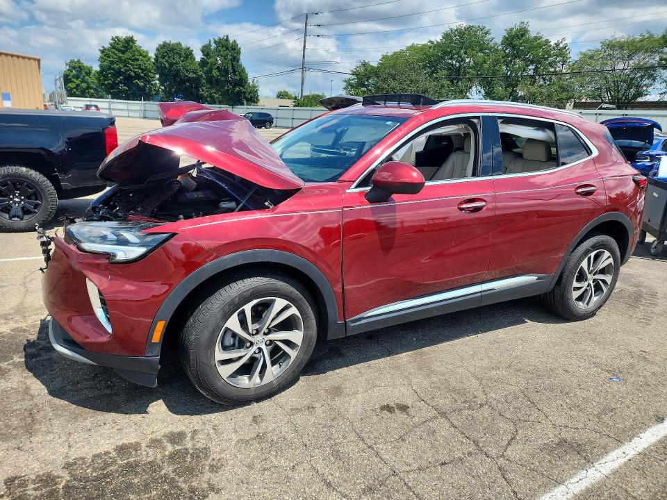 BUICK ENVISION 2022 with VIN LRBFZNR41ND060371 - Photo from auction
