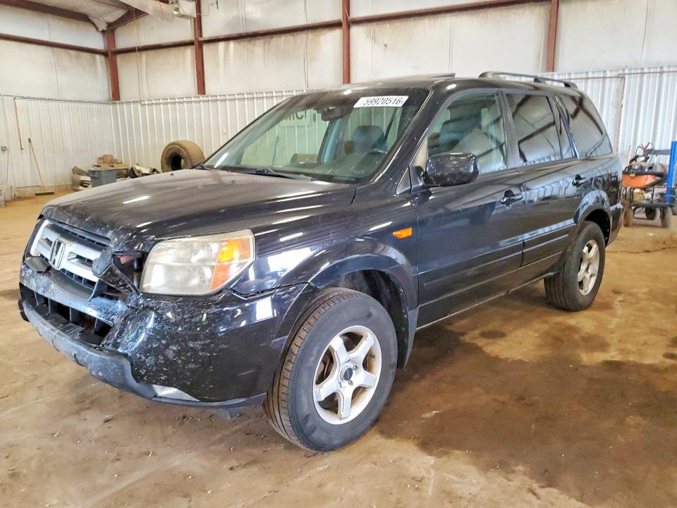 HONDA PILOT 2008 with VIN 5FNYF185X8B005906 - Photo from auction