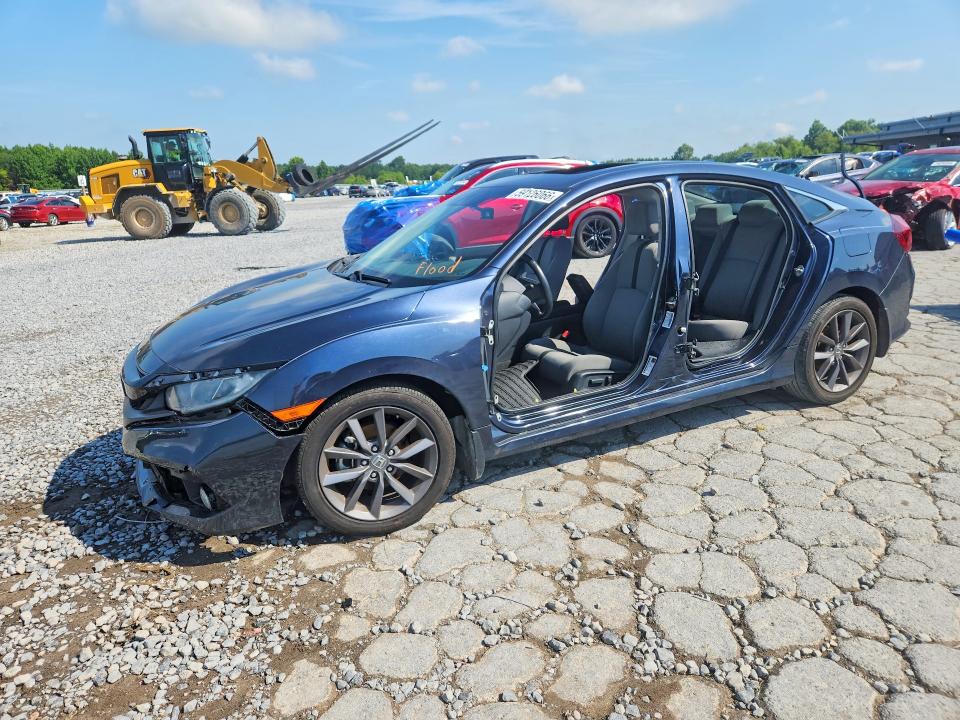 HONDA CIVIC 2019 with VIN 19XFC1F35KE003382 - Photo from auction