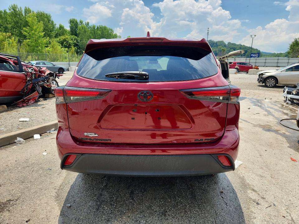 Photo 6 from auction – 2025 TOYOTA HIGHLANDER with VIN 5TDKDRBH7SS579458