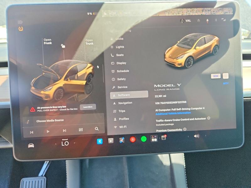 صورة رقم 9 من المزاد - 2025 TESLA MODEL Y مع VIN 7SAYGDED9SF321706
