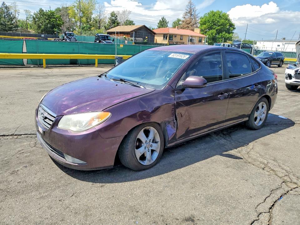 HYUNDAI ELANTRA 2007 with VIN KMHDU46D67U080944 - Photo from auction
