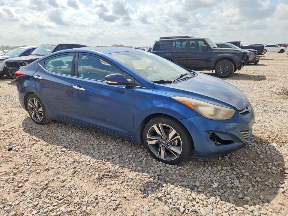 Photo 4 from auction – 2014 HYUNDAI ELANTRA with VIN KMHDH4AE8EU137050