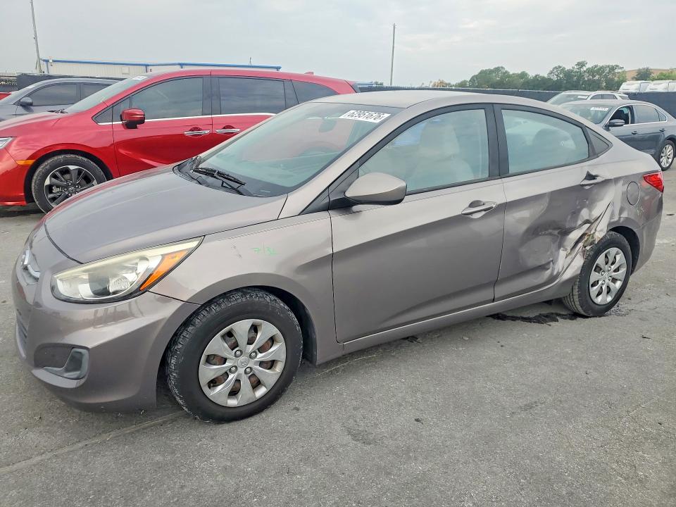 HYUNDAI ACCENT 2017 с VIN KMHCT4AE1HU357516 - Снимка от търг