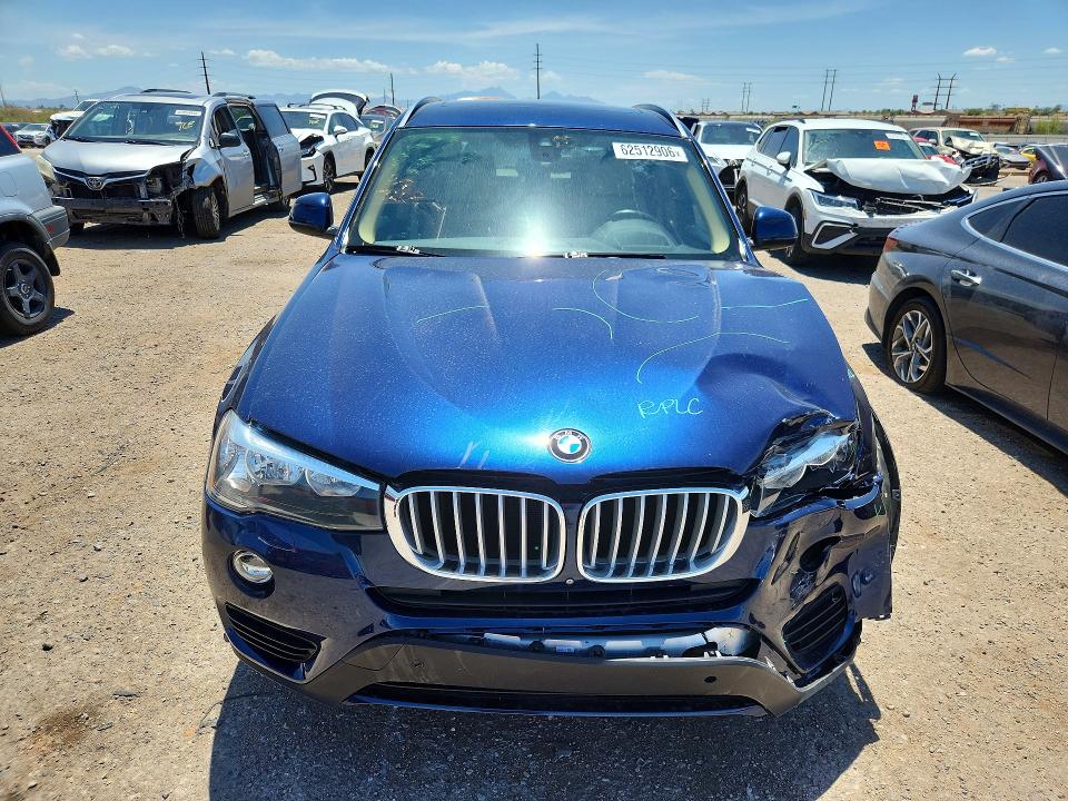 Photo 5 from auction – 2017 BMW X3 with VIN 5UXWZ7C33H0V87111