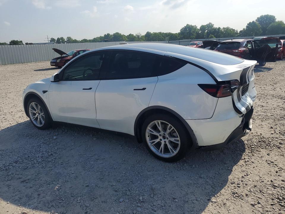 Photo 2 from auction – 2020 TESLA MODEL Y with VIN 5YJYGDEE2LF015437