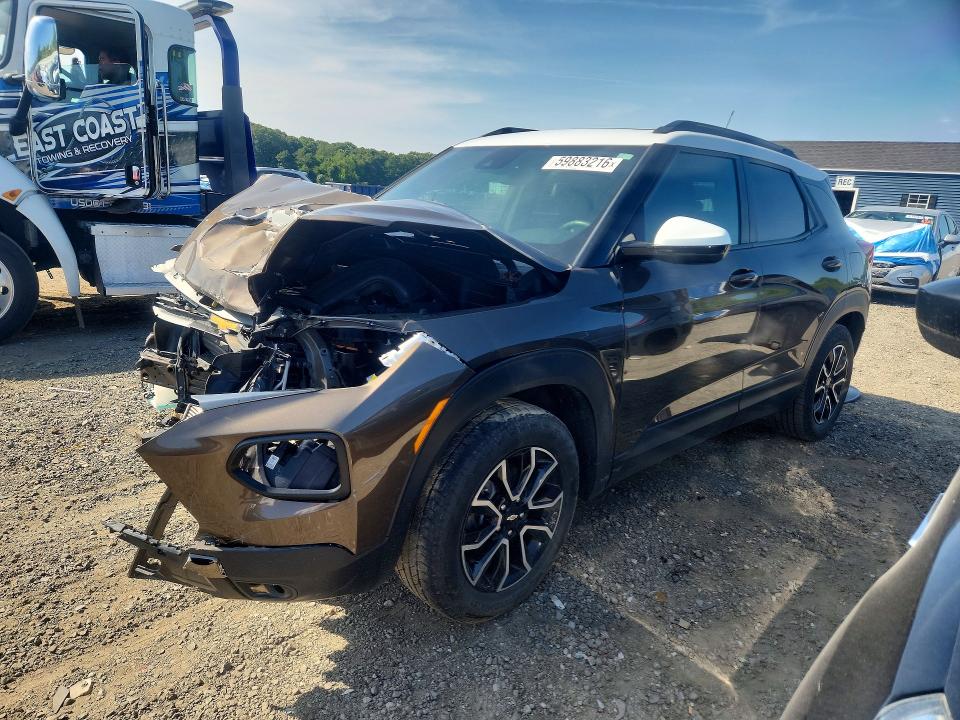 Photo 1 from auction – 2022 CHEVROLET TRAILBLAZER with VIN KL79MVSL4NB084719