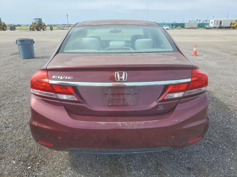 Photo 6 from auction – 2014 HONDA CIVIC with VIN 19XFB2F52EE009543