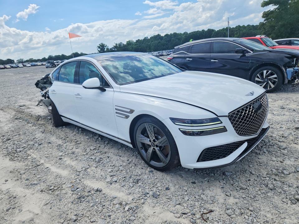 Photo 4 from auction – 2024 GENESIS G80 with VIN KMTGB4SD6RU199997